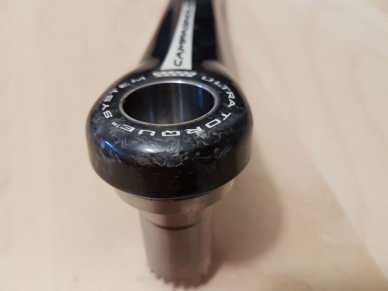 Used Campagnolo Manivelle gauche Athena Ultra Torque carbone 172,5 mm 11S bike — image 14 of 16