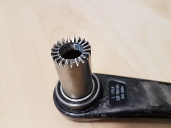 Used Campagnolo Manivelle gauche Athena Ultra Torque carbone 172,5 mm 11S bike — image 11 of 16