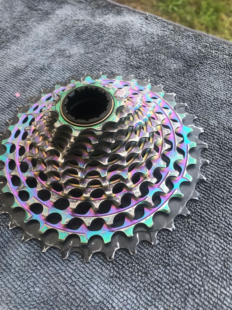 Used Sram Red AXS E1 Rainbow 10-36 Cassette 2025 bike — image 1 of 3