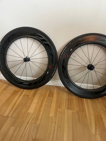 Used Zipp 808 Firecrest tubular rim brake 2020 bike — image 4 of 4