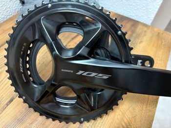 Used Shimano 105 52/36 170 mm Crankset 2025 bike — image 6 of 6