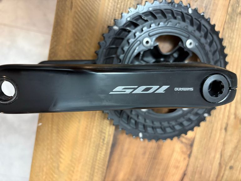 Used Shimano 105 52/36 170 mm Crankset 2025 bike — image 4 of 6