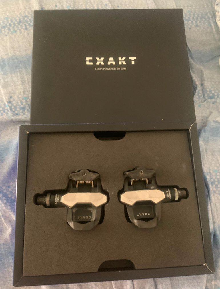 Used Look Exakt SRM Dual Powermeter Pedals 2024 bike — image 1 of 3
