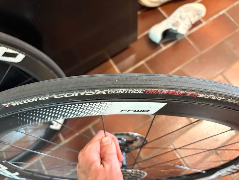 Used Ffwd F4R Tubular Wheels bike — image 4 of 5
