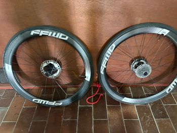 Used Ffwd F4R Tubular Wheels bike