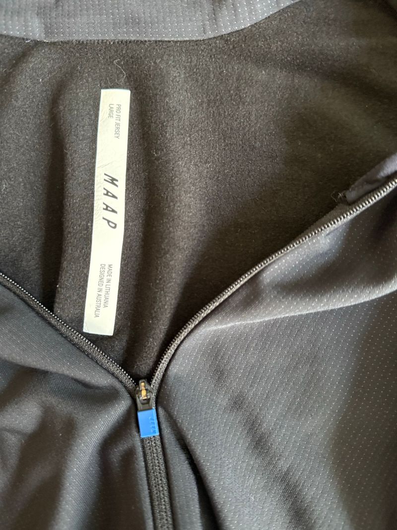 Tweedehands MAAP Force Pro Winter LS Jersey bike — afbeelding 7 van 8
