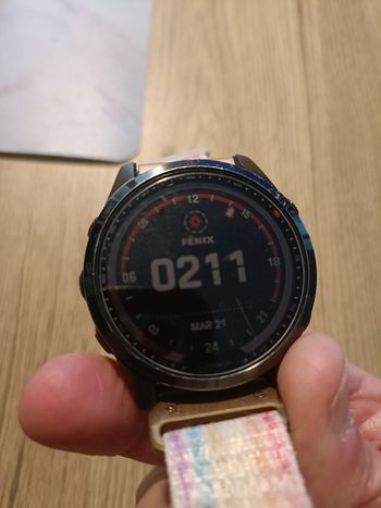 Used Garmin Fenix 7s 2023 bike