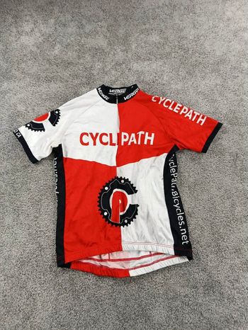 verge maillot velo homme taille l -31 6649 cyclisme route respirant cycle path bike d'occasion