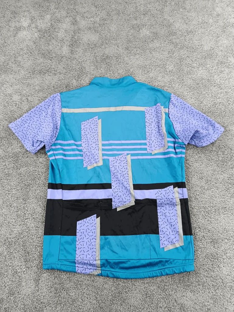Used sans maillot court velo homme taille Xl - 59 5121 - Retro - menphis bike — image 5 of 6
