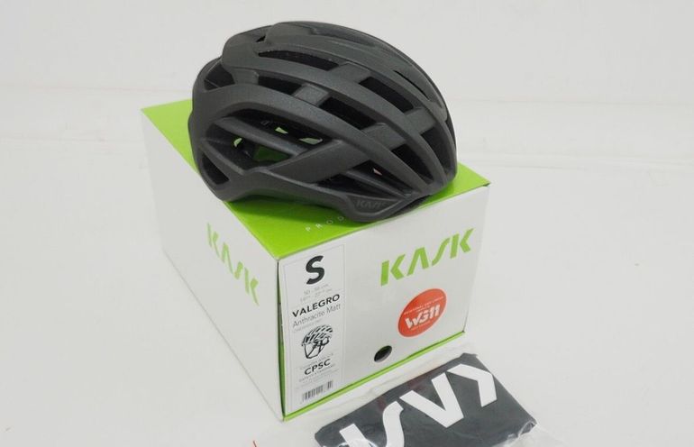Used Kask Valegro Road Cycling Helmet Small 50-56cm Anthracite Mat 2022 bike — image 1 of 2