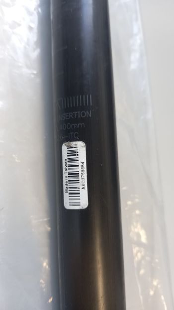Used Fsa SLK carbon 27.2x400 bike — image 7 of 12