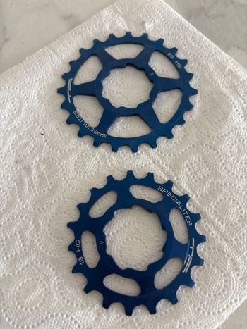 Used specialites Plateau dérailleur bike