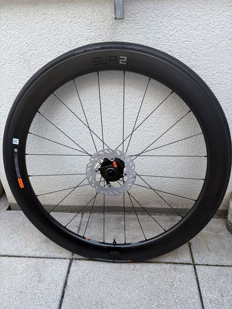 Used Giant SLR2 50 Disc Brake Wheelset with tires 2026 bike — image 5 of 9