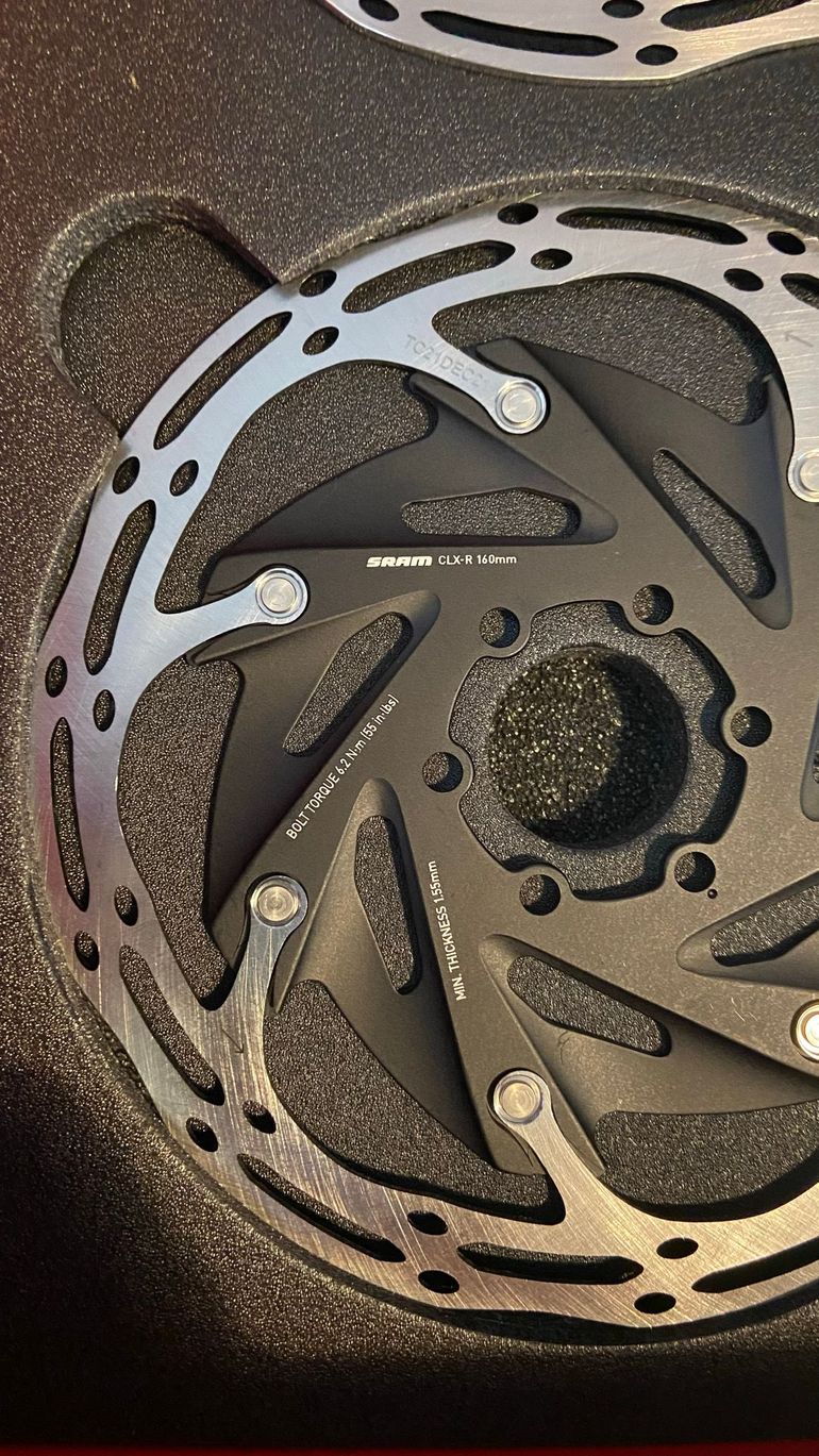 Used Sram Force AXS 6-hole Rotors 2026 bike — image 2 of 2