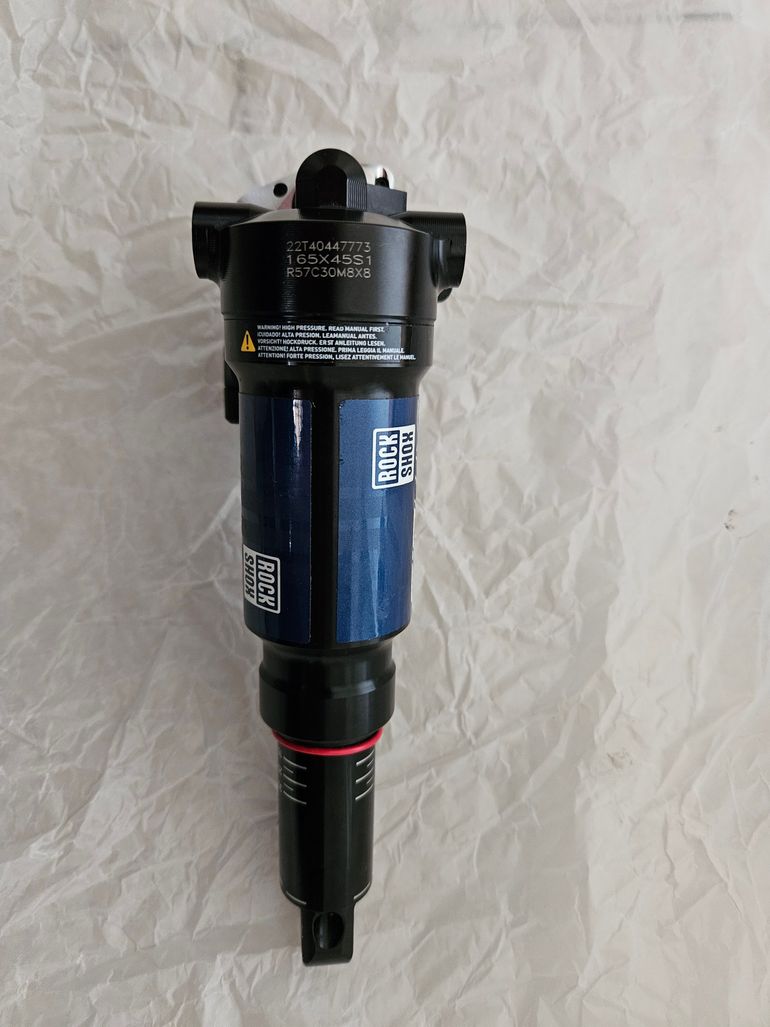 Used Rock Shox ROCKSHOX Dämpfer SIDLuxe Ultimate Flight Attendant Trunnion Mount 165x45 mm | Mondraker F-Podium 2023+ bike — image 6 of 7