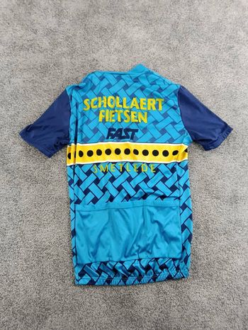 Used fast maillot velo homme taille l -24 6239 cyclisme route respirant retro look bike — image 5 of 6