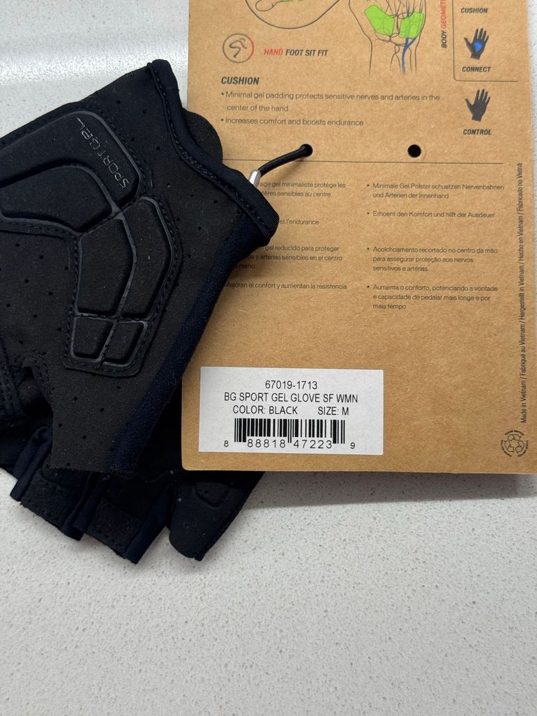 Used Specialized Women BG Sport Gel Gloves bike — image 5 of 6