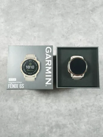 Used Garmin fenix 6S pro solar bike