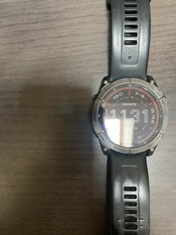 Used Garmin FENIX 7X Sapphire Solar bike — image 4 of 5
