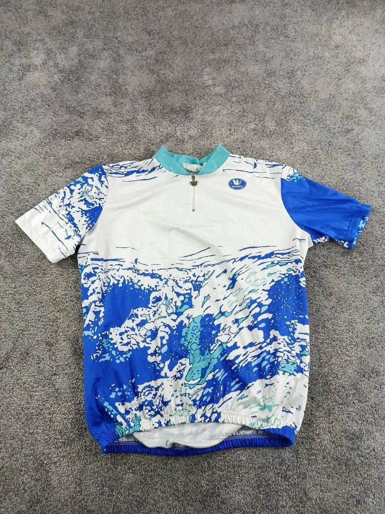 Used Vermarc maillot velo homme taille xxxl -22 6185 cyclisme route respirant bike — image 1 of 7