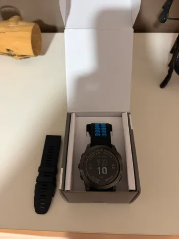 Used Garmin Fenix 7x Solar Pro bike