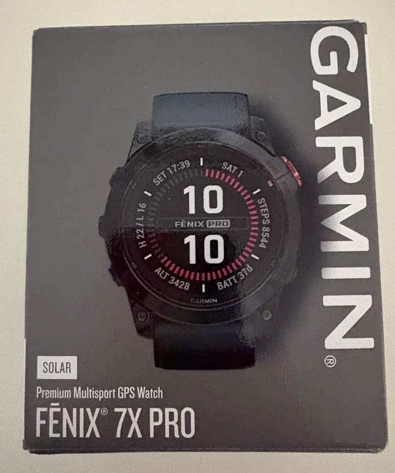Used Garmin Fenix 7x Solar Pro bike — image 4 of 5