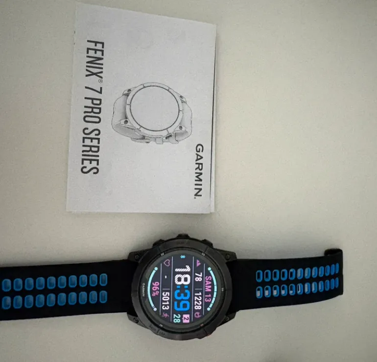 Used Garmin Fenix 7x Solar Pro bike — image 5 of 5