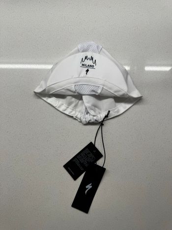 Used Specialized Breath Summer Cycling Cap White bike