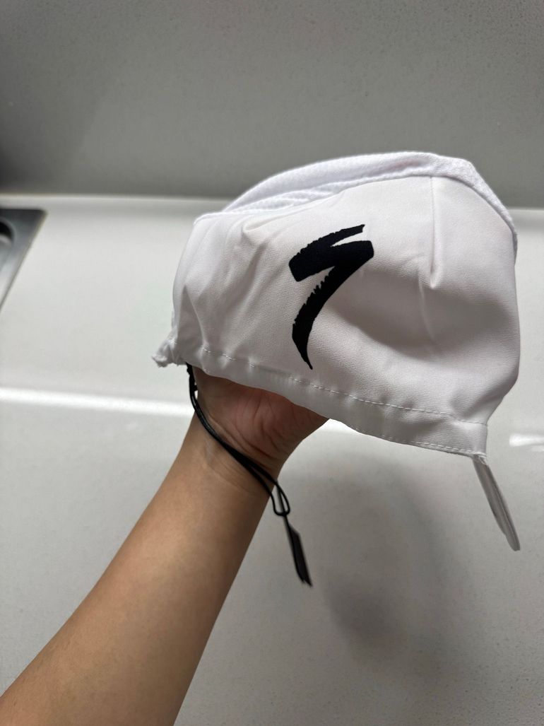 Used Specialized Breath Summer Cycling Cap White bike — image 5 of 7