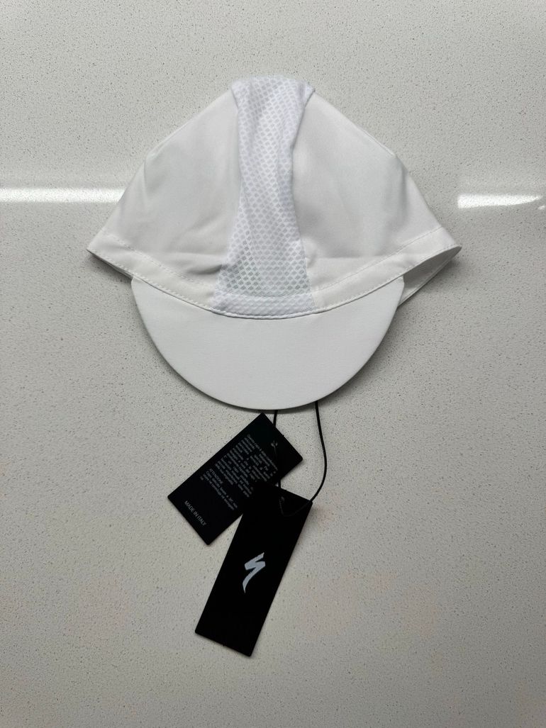 Used Specialized Breath Summer Cycling Cap White bike — image 2 of 7