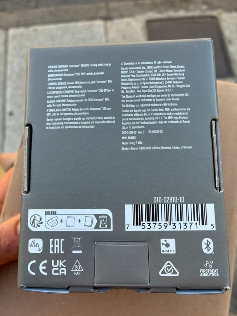 Used Garmin Forerunner 265 bike — image 2 of 3