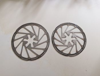 Used Sram Guide RE 4-piston brakes + 220mm & 200mm Rotors Complete Set 2023 bike — image 3 of 4