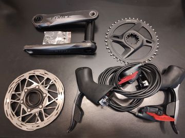 Brugt Sram Force AXS Groupset Parts 2024 Groupset