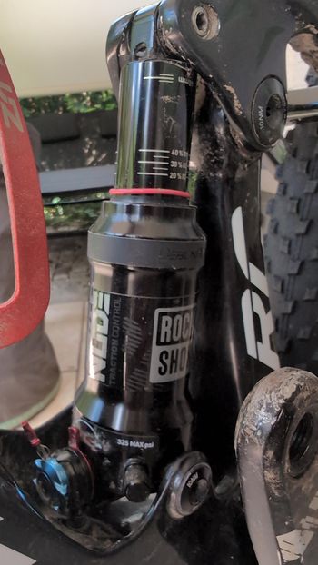 Used RockShox Deluxe Nude RLC3 Rear Shock bike — image 2 of 2