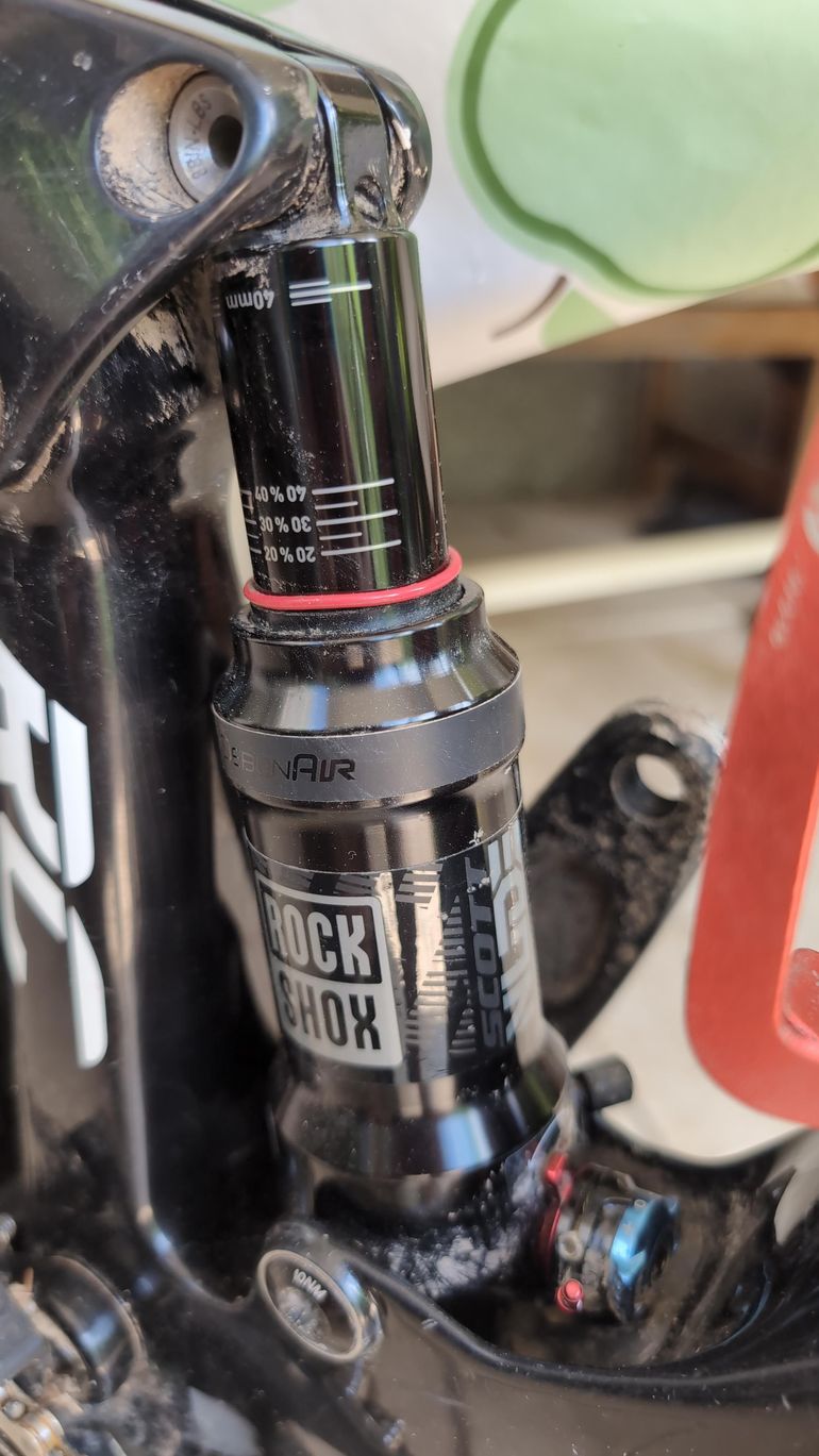 Used RockShox Deluxe Nude RLC3 Rear Shock bike — image 1 of 2