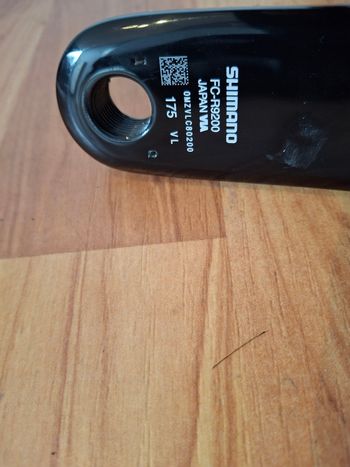 Used Shimano Dura Ace 9200 Crankset 175mm 2025 bike — image 4 of 5