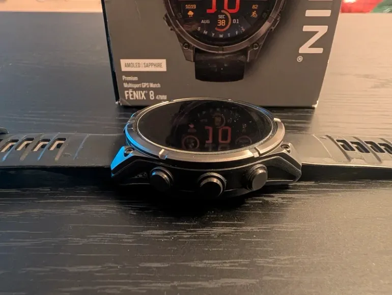 Used Garmin Fenix 8 47mm bike — image 3 of 5