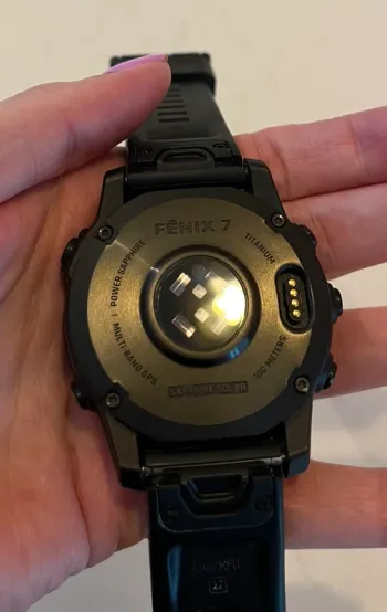 Used Garmin Fenix 7 Sapphire Solar bike — image 3 of 3