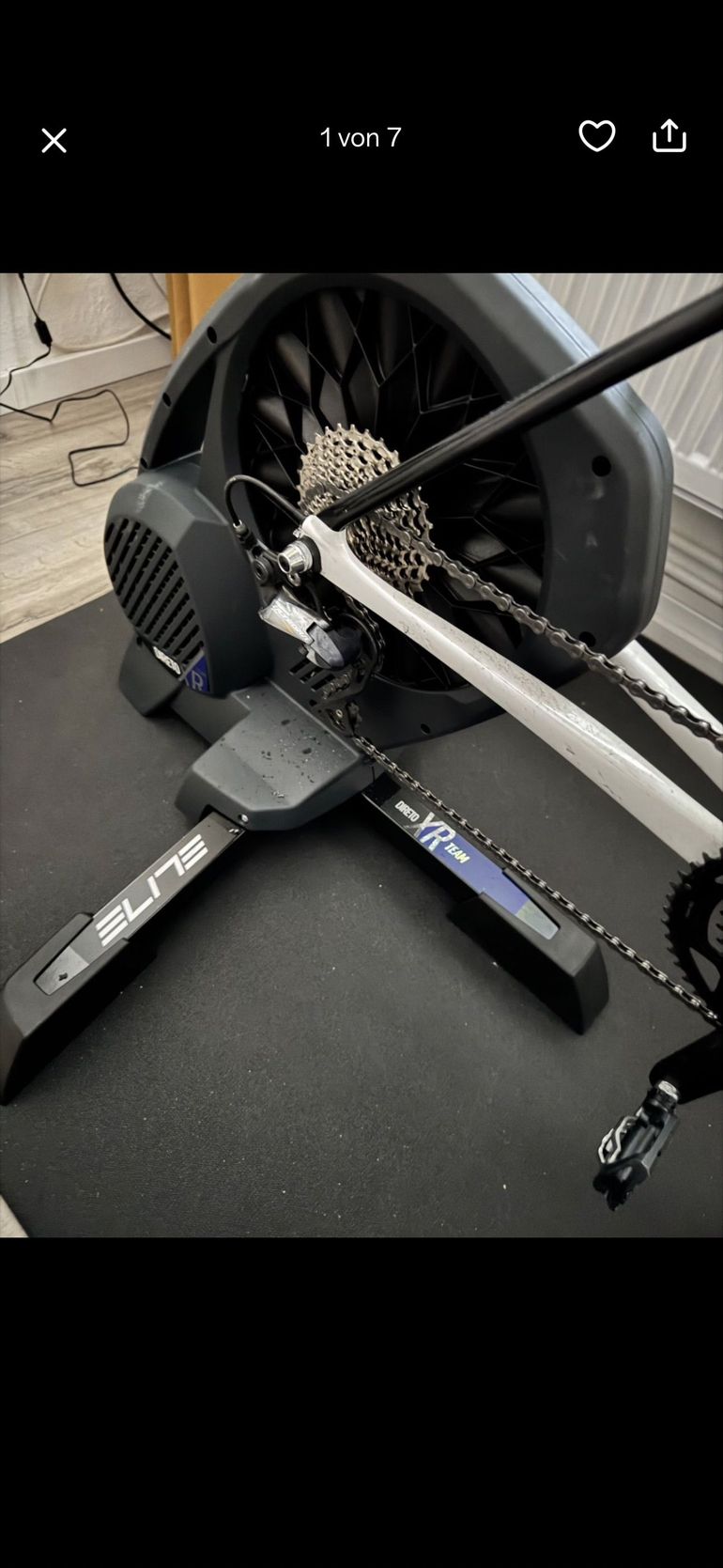 Used Elite Direto XR Smart Trainer bike — image 1 of 6