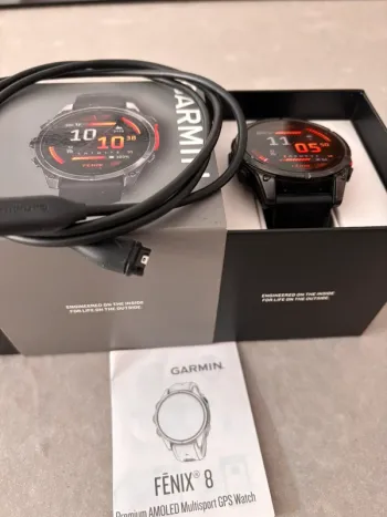 Used Garmin Fenix 8 AMOLED bike — image 2 of 3