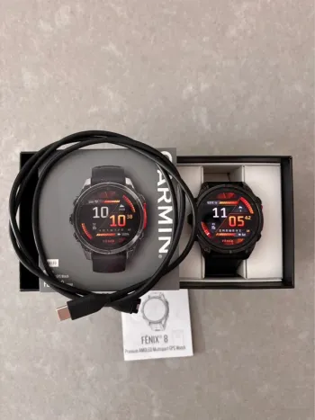 Used Garmin Fenix 8 AMOLED bike — image 3 of 3