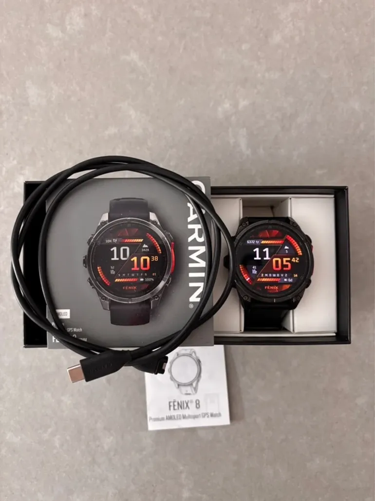 Used Garmin Fenix 8 AMOLED bike — image 3 of 3