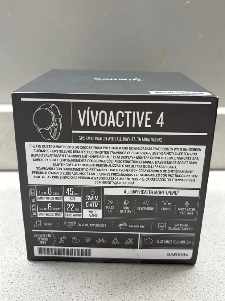 Used Garmin vivoactive 4 bike — image 2 of 4