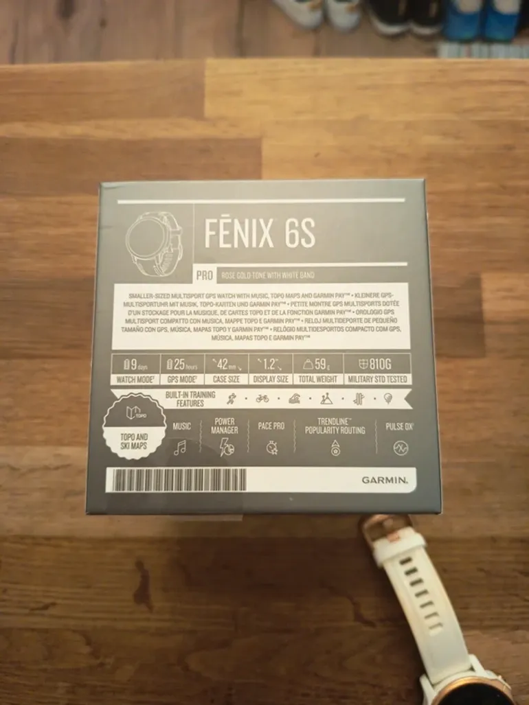 Used Garmin Fenix 6S Pro bike — image 5 of 11