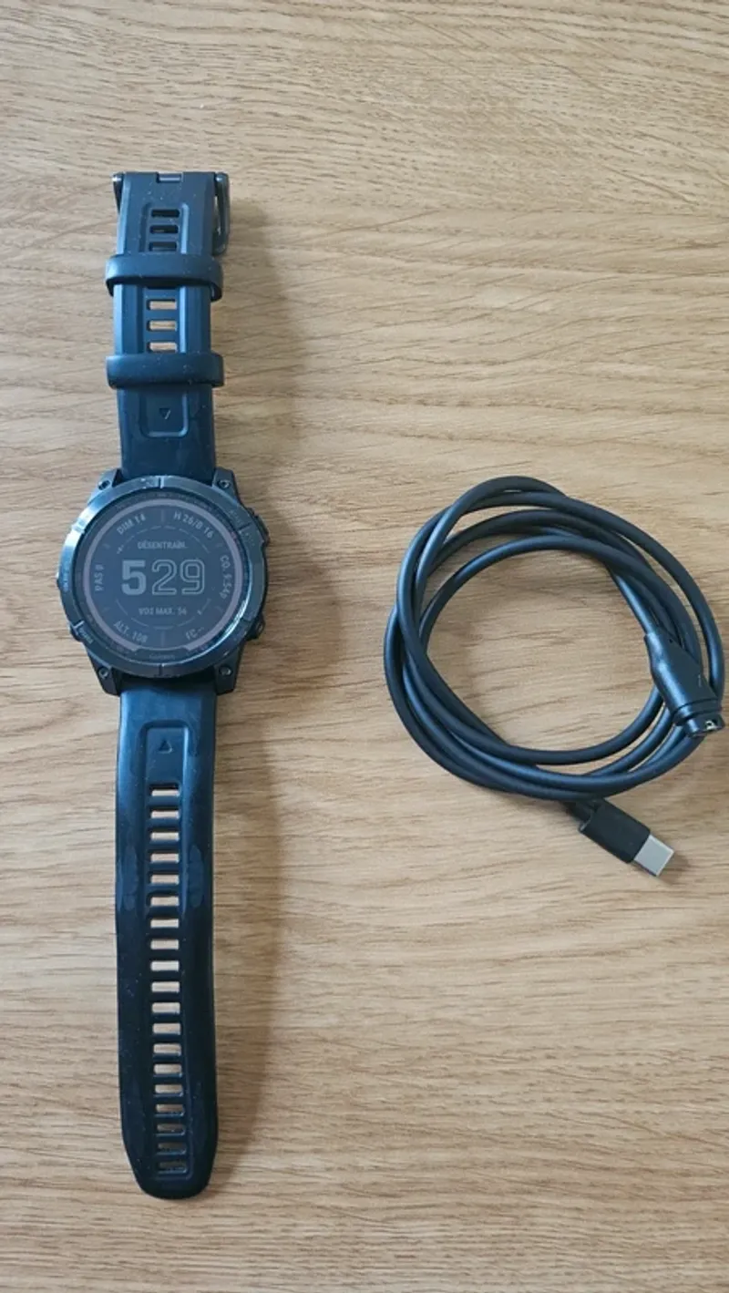 Brugt Garmin Fenix 7 Sapphire Solar 2024 Electronics