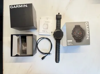 Used Garmin fenix 8 solar bike