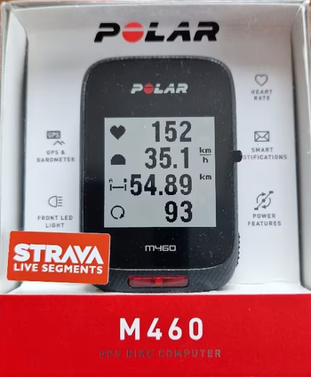 Used Polar M460 GPS Bike Computer bike