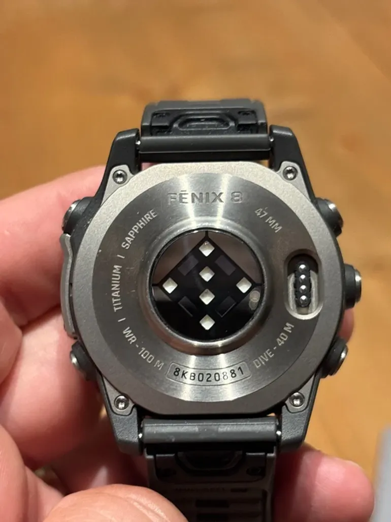 Used Garmin Fenix 8 Amoled Saphirre 2025 bike — image 6 of 14