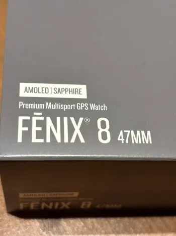 Used Garmin Fenix 8 Amoled Saphirre 2025 bike — image 3 of 14