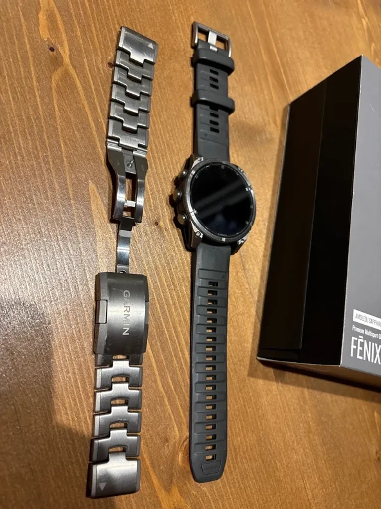 Used Garmin Fenix 8 Amoled Saphirre 2025 bike — image 4 of 14